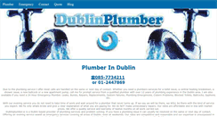 Desktop Screenshot of dublinplumber.ie