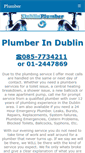 Mobile Screenshot of dublinplumber.ie